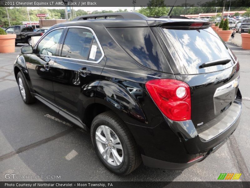 Black / Jet Black 2011 Chevrolet Equinox LT AWD