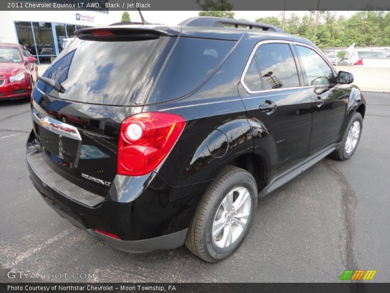 Black / Jet Black 2011 Chevrolet Equinox LT AWD