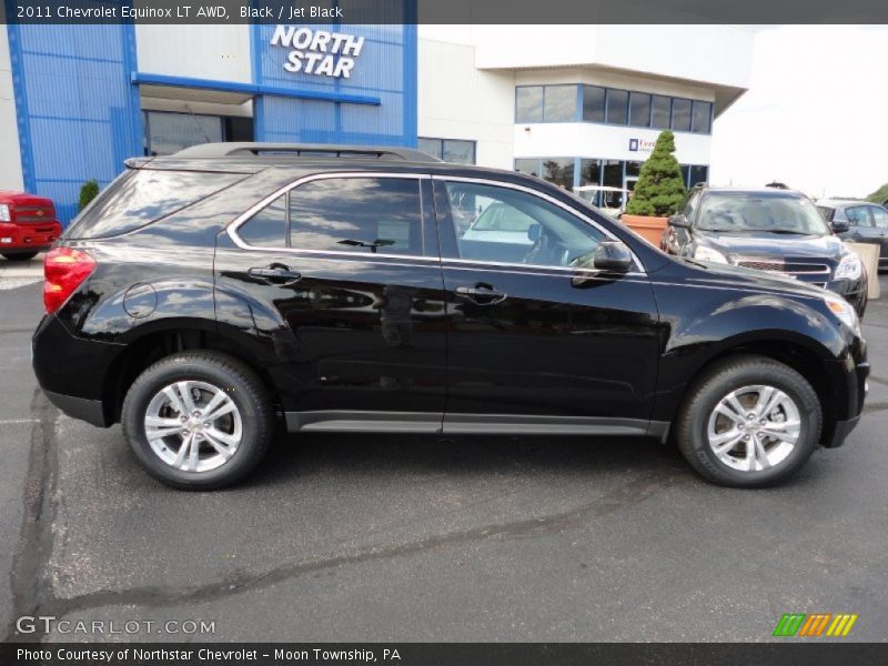 Black / Jet Black 2011 Chevrolet Equinox LT AWD