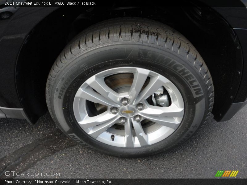 Black / Jet Black 2011 Chevrolet Equinox LT AWD