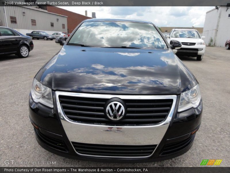 Deep Black / Black 2008 Volkswagen Passat Turbo Sedan