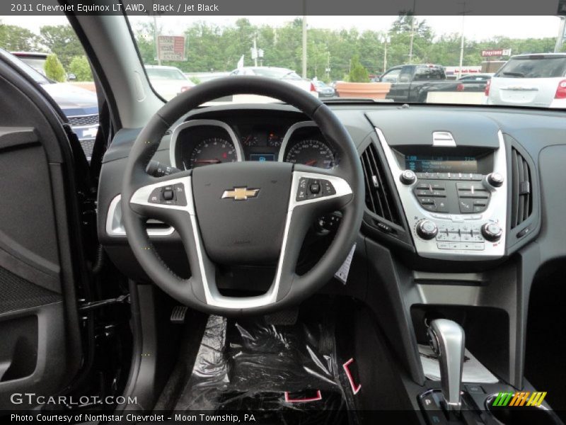 Black / Jet Black 2011 Chevrolet Equinox LT AWD