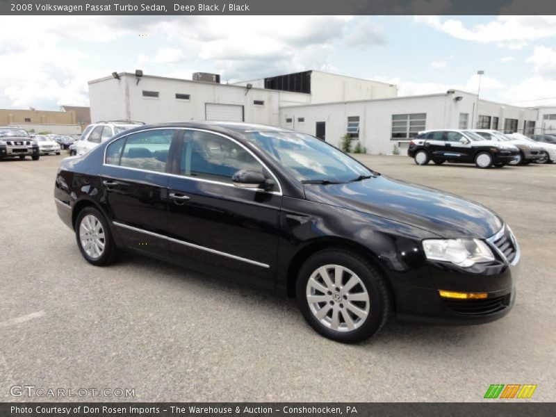 Deep Black / Black 2008 Volkswagen Passat Turbo Sedan