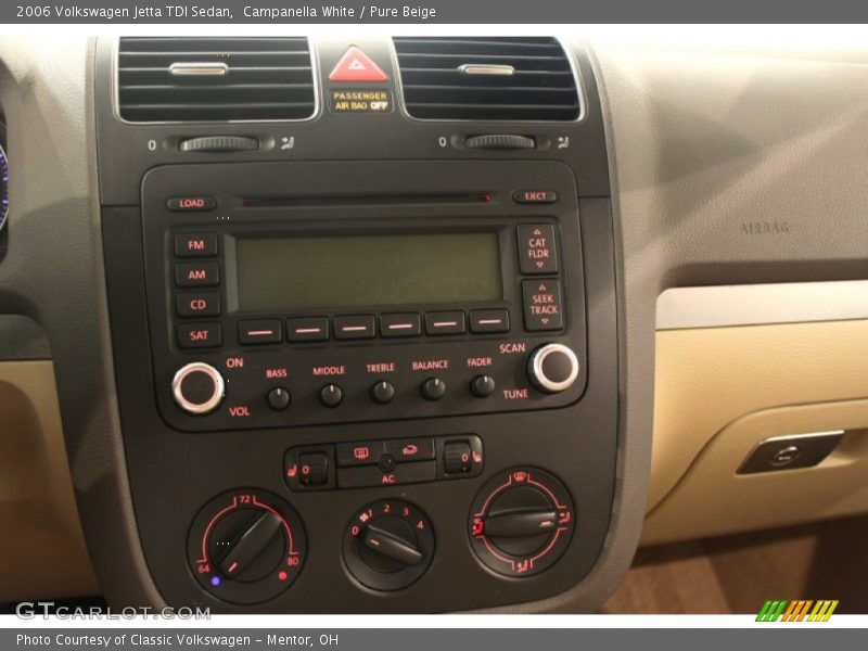 Campanella White / Pure Beige 2006 Volkswagen Jetta TDI Sedan