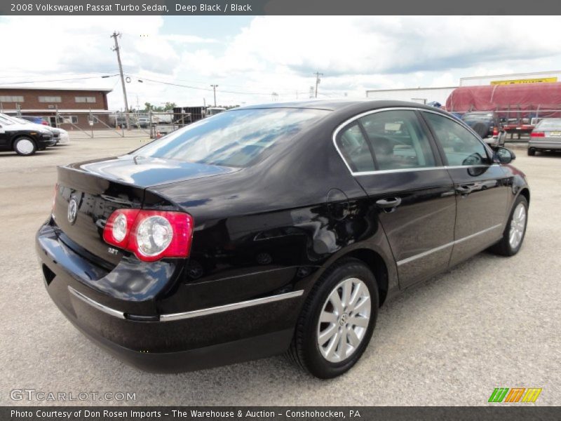 Deep Black / Black 2008 Volkswagen Passat Turbo Sedan