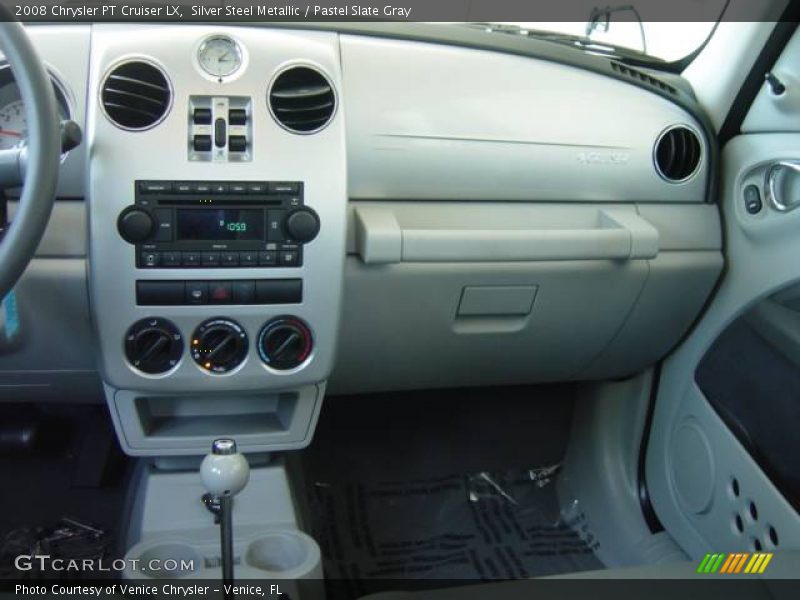 Silver Steel Metallic / Pastel Slate Gray 2008 Chrysler PT Cruiser LX