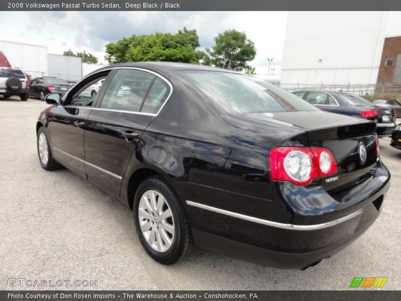 Deep Black / Black 2008 Volkswagen Passat Turbo Sedan