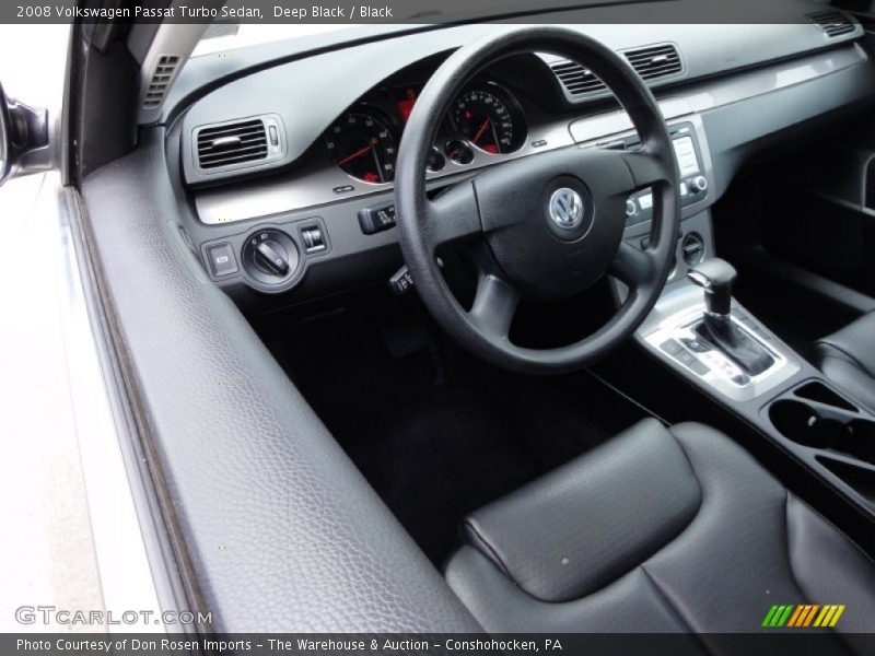 Deep Black / Black 2008 Volkswagen Passat Turbo Sedan