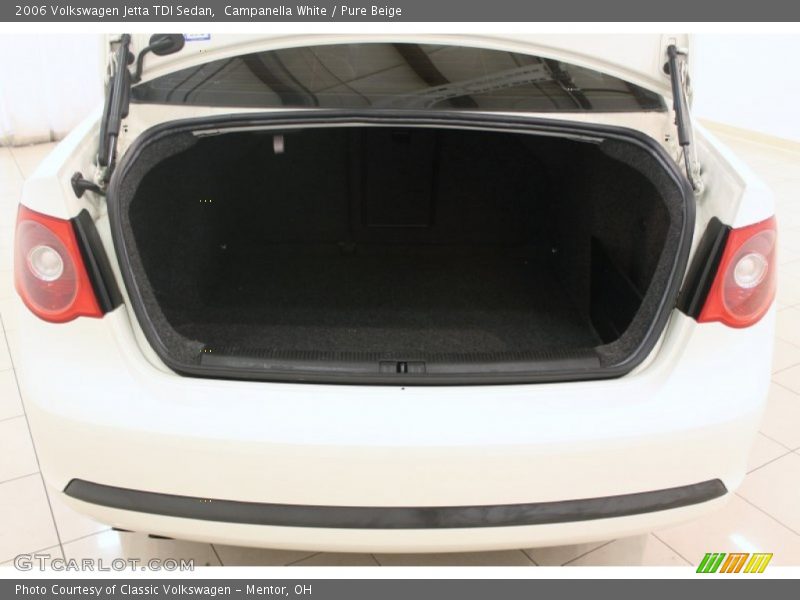 Campanella White / Pure Beige 2006 Volkswagen Jetta TDI Sedan