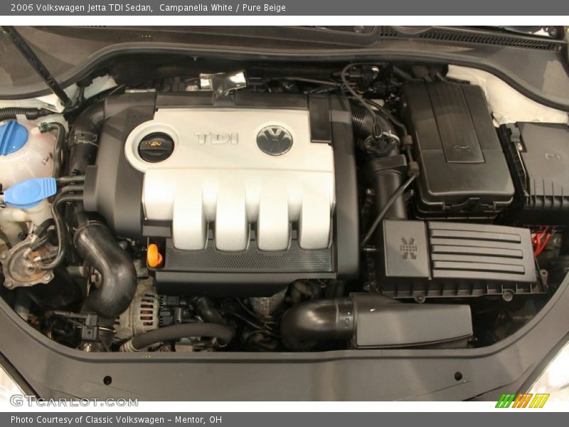 Campanella White / Pure Beige 2006 Volkswagen Jetta TDI Sedan