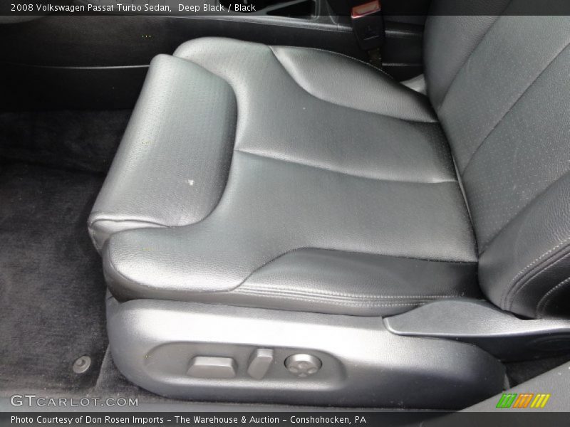 Deep Black / Black 2008 Volkswagen Passat Turbo Sedan