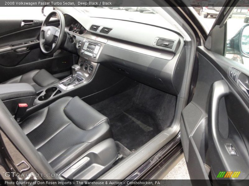 Deep Black / Black 2008 Volkswagen Passat Turbo Sedan