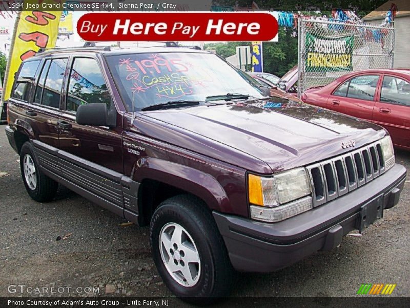 Sienna Pearl / Gray 1994 Jeep Grand Cherokee SE 4x4