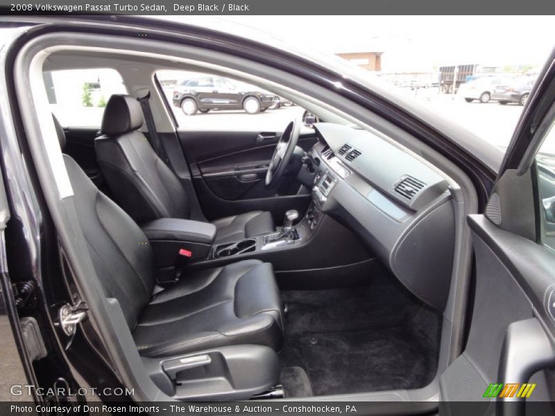 Deep Black / Black 2008 Volkswagen Passat Turbo Sedan
