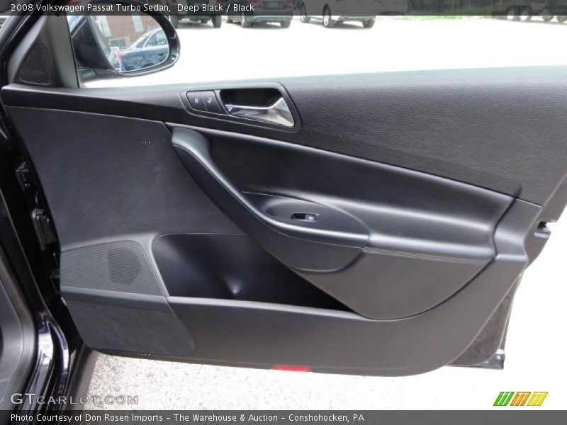 Deep Black / Black 2008 Volkswagen Passat Turbo Sedan