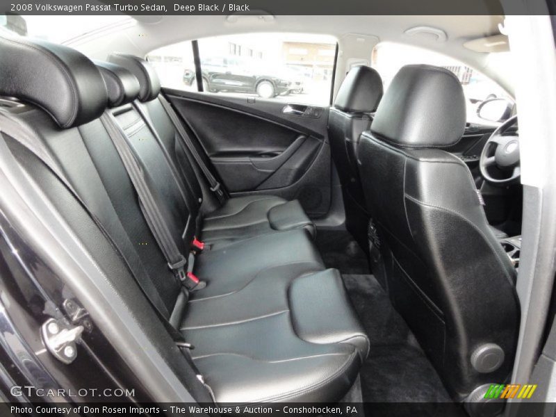 Deep Black / Black 2008 Volkswagen Passat Turbo Sedan