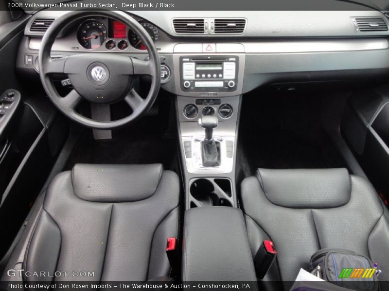 Deep Black / Black 2008 Volkswagen Passat Turbo Sedan
