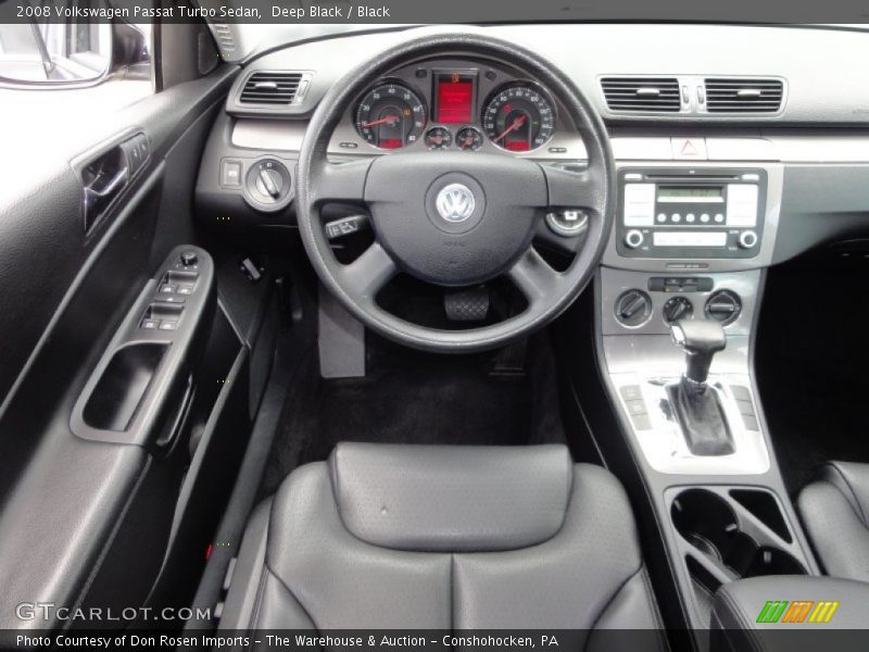 Deep Black / Black 2008 Volkswagen Passat Turbo Sedan