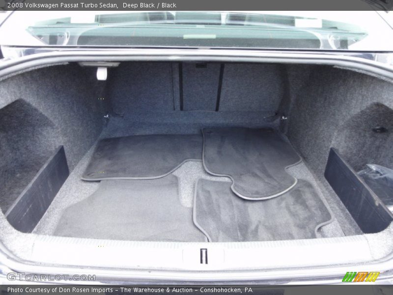 Deep Black / Black 2008 Volkswagen Passat Turbo Sedan