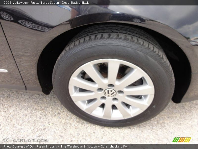 Deep Black / Black 2008 Volkswagen Passat Turbo Sedan