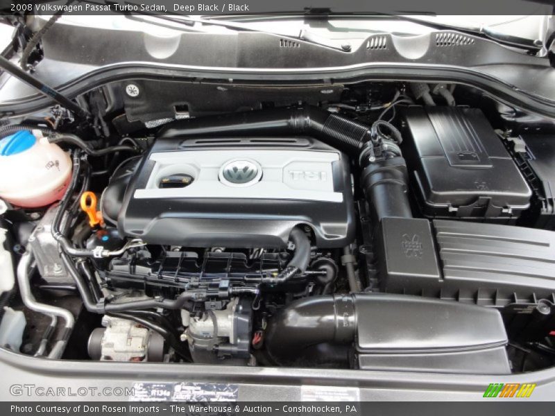 Deep Black / Black 2008 Volkswagen Passat Turbo Sedan