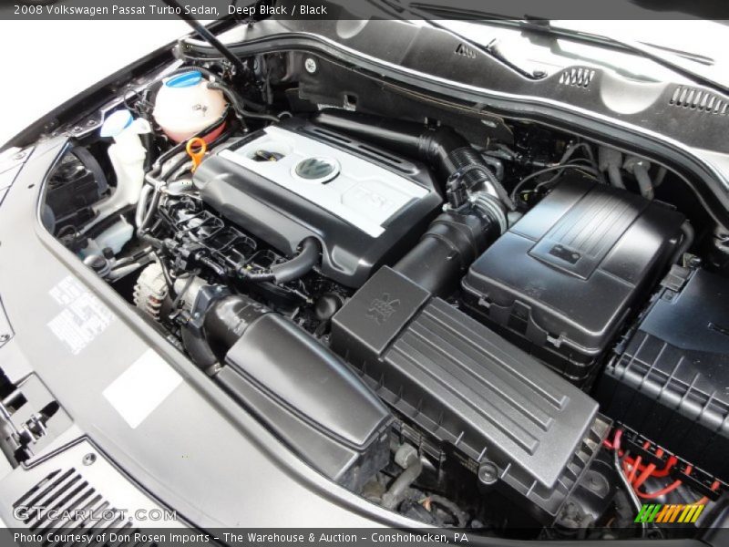 Deep Black / Black 2008 Volkswagen Passat Turbo Sedan