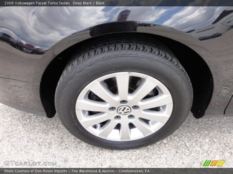 Deep Black / Black 2008 Volkswagen Passat Turbo Sedan