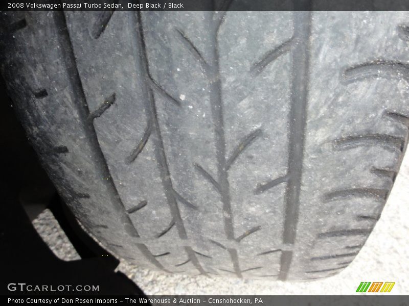 Deep Black / Black 2008 Volkswagen Passat Turbo Sedan