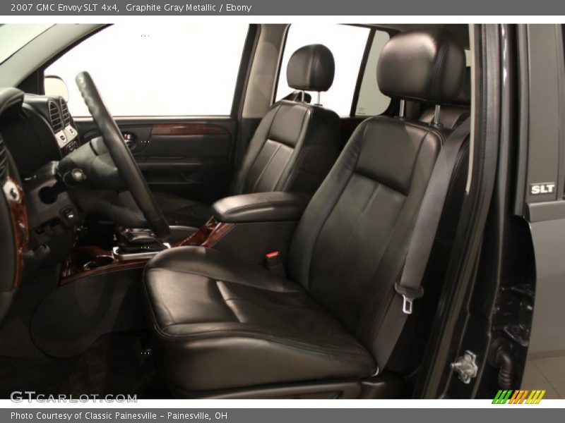 Graphite Gray Metallic / Ebony 2007 GMC Envoy SLT 4x4
