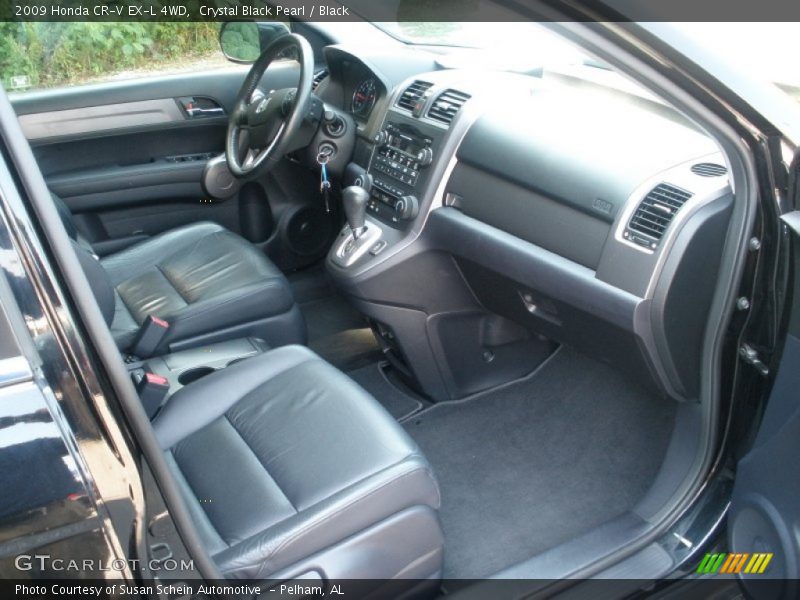 2009 CR-V EX-L 4WD Black Interior
