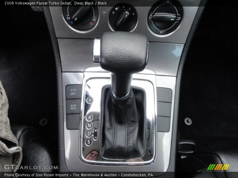 Deep Black / Black 2008 Volkswagen Passat Turbo Sedan