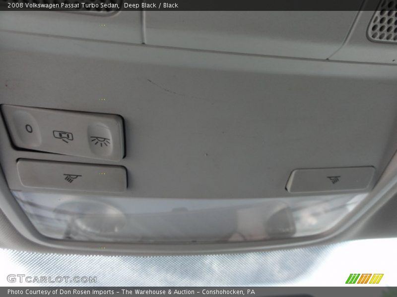 Deep Black / Black 2008 Volkswagen Passat Turbo Sedan
