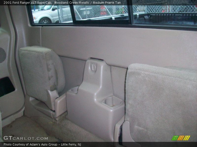 Woodland Green Metallic / Medium Prairie Tan 2001 Ford Ranger XLT SuperCab