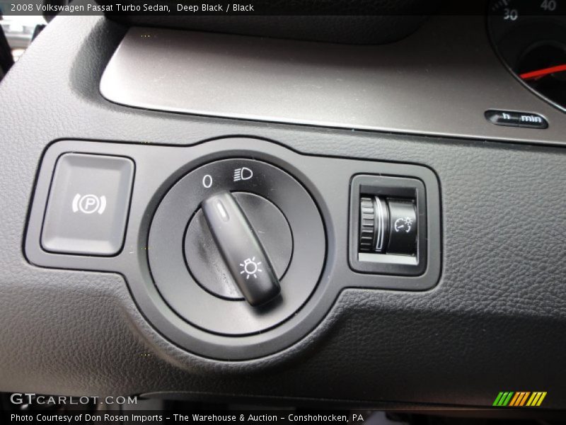 Deep Black / Black 2008 Volkswagen Passat Turbo Sedan