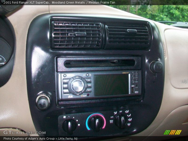 Woodland Green Metallic / Medium Prairie Tan 2001 Ford Ranger XLT SuperCab