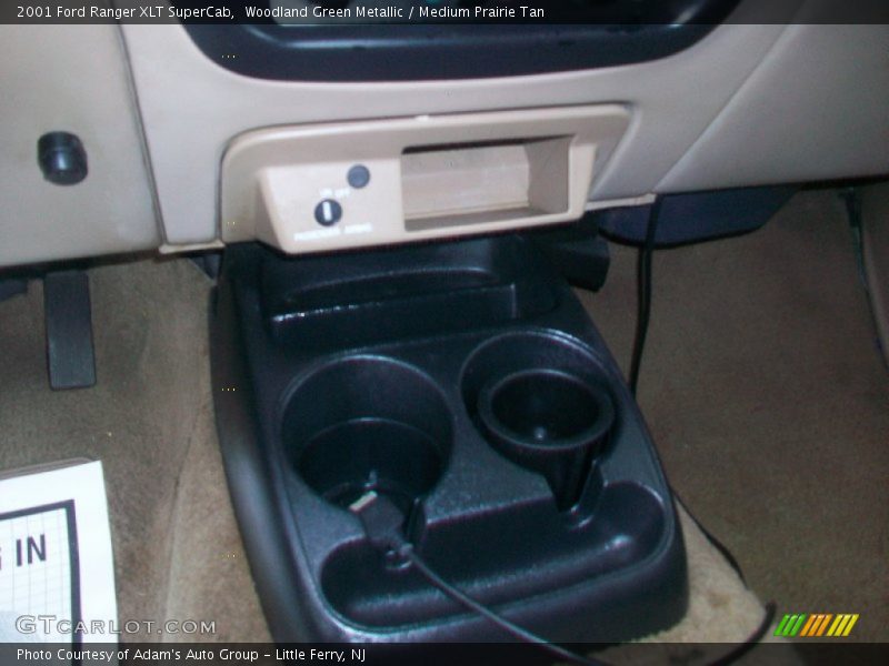 Woodland Green Metallic / Medium Prairie Tan 2001 Ford Ranger XLT SuperCab