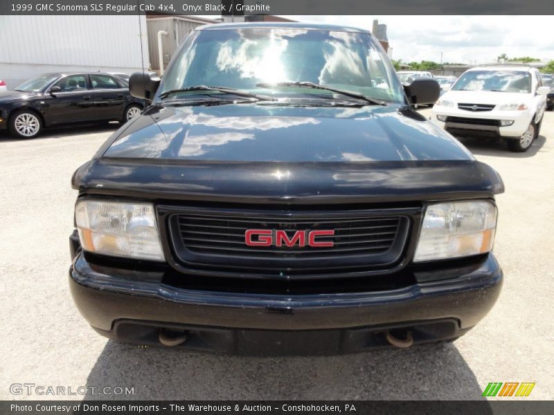 Onyx Black / Graphite 1999 GMC Sonoma SLS Regular Cab 4x4