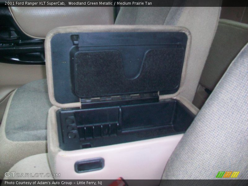 Woodland Green Metallic / Medium Prairie Tan 2001 Ford Ranger XLT SuperCab