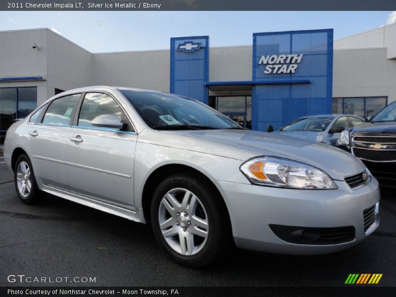 Silver Ice Metallic / Ebony 2011 Chevrolet Impala LT