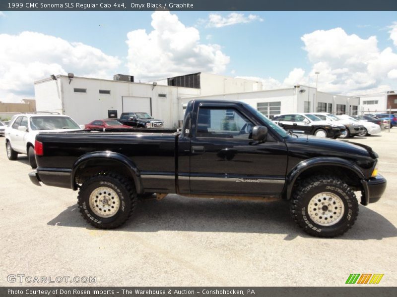  1999 Sonoma SLS Regular Cab 4x4 Onyx Black