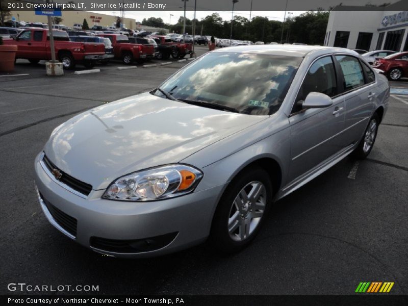Silver Ice Metallic / Ebony 2011 Chevrolet Impala LT