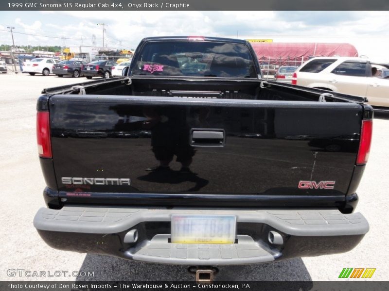 Onyx Black / Graphite 1999 GMC Sonoma SLS Regular Cab 4x4