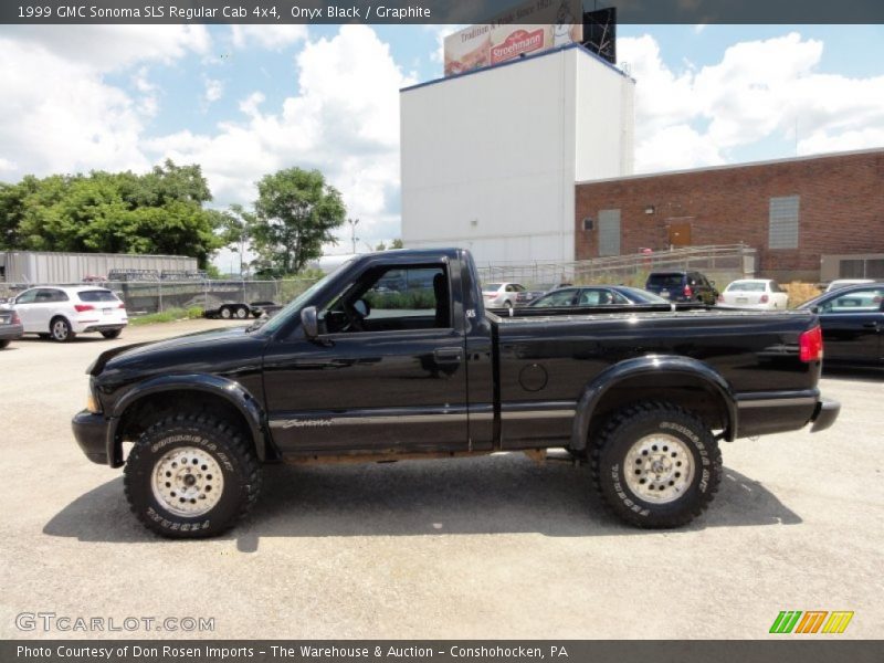  1999 Sonoma SLS Regular Cab 4x4 Onyx Black