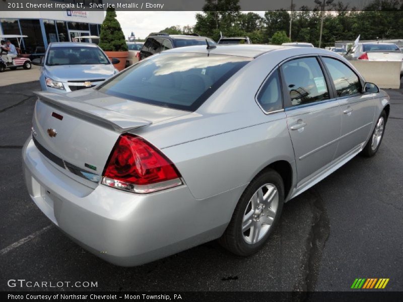 Silver Ice Metallic / Ebony 2011 Chevrolet Impala LT