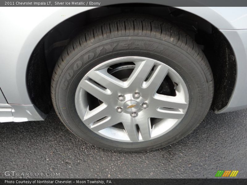 Silver Ice Metallic / Ebony 2011 Chevrolet Impala LT