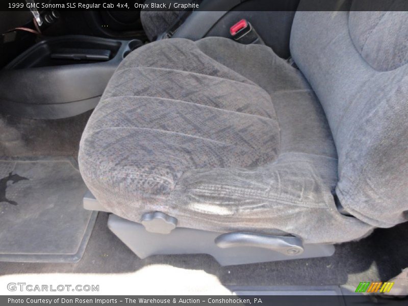 Onyx Black / Graphite 1999 GMC Sonoma SLS Regular Cab 4x4