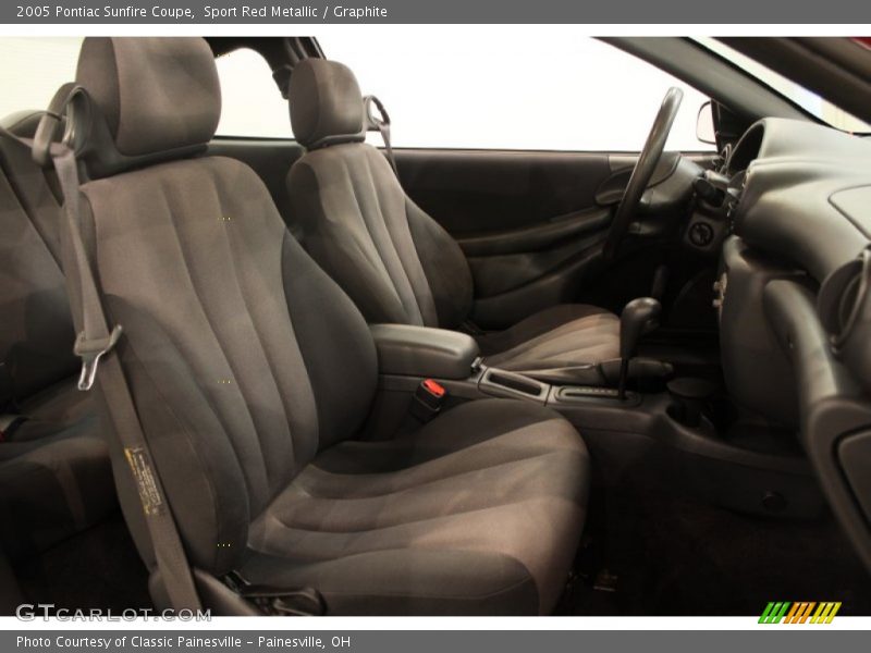  2005 Sunfire Coupe Graphite Interior