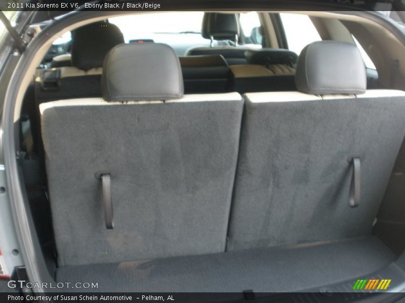 Ebony Black / Black/Beige 2011 Kia Sorento EX V6