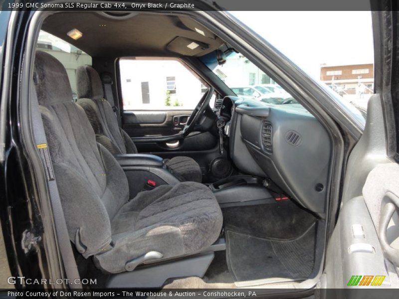 Onyx Black / Graphite 1999 GMC Sonoma SLS Regular Cab 4x4