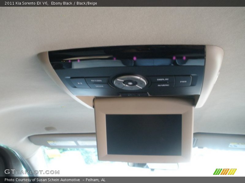 Ebony Black / Black/Beige 2011 Kia Sorento EX V6